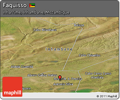 Satellite Panoramic Map of Faquisso
