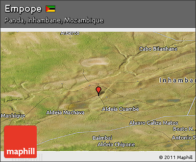 Satellite Panoramic Map of Empope