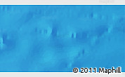 Physical 3D Map of the area around 24° 2' 59" S, 34° 46' 29" W