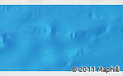 Shaded Relief 3D Map of the area around 24° 2' 59" S, 34° 46' 29" W