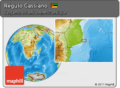 Physical Location Map of Régulo Cassiano