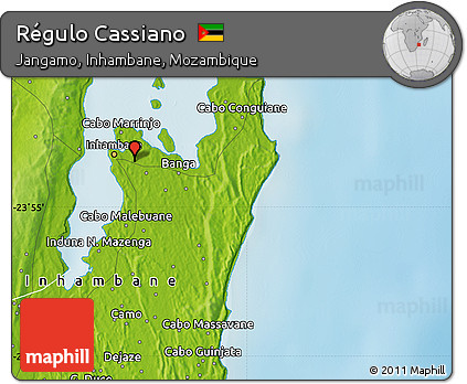 Physical Map of Régulo Cassiano