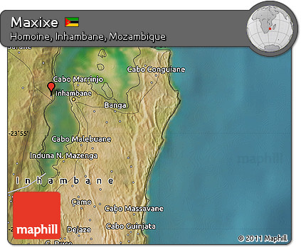 Satellite Map of Maxixe