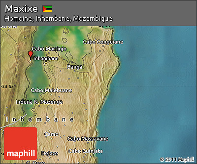 Satellite Map of Maxixe