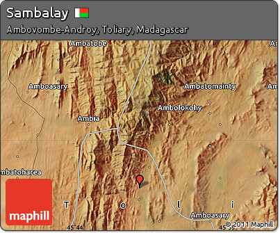Satellite Map of Sambalay