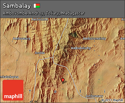 Satellite Map of Sambalay