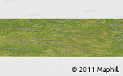 Satellite Panoramic Map of Estancia Santa Catalina