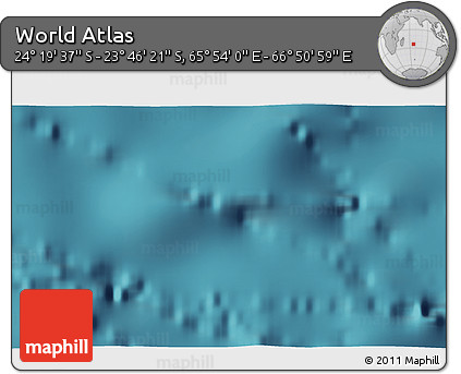 Satellite 3D Map of the Area around 24° 2' 59" S, 66° 22' 30" E