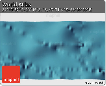 Satellite 3D Map of the Area around 24° 2' 59" S, 66° 22' 30" E