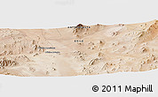 Satellite Panoramic Map of the area around 24° 2' 59" S, 69° 37' 30" W