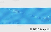 Physical Panoramic Map of the area around 24° 32' 42" S, 107° 52' 30" W