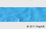 Physical Panoramic Map of the area around 24° 32' 42" S, 109° 34' 29" W