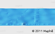 Shaded Relief Panoramic Map of the area around 24° 32' 42" S, 109° 34' 29" W