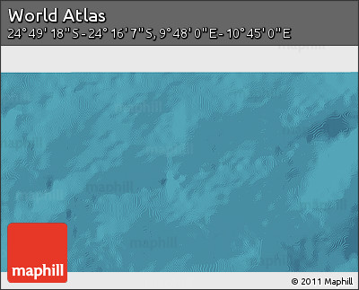 Satellite 3D Map of the Area around 24° 32' 42" S, 10° 16' 30" E