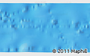 Physical 3D Map of the area around 24° 32' 42" S, 114° 40' 30" W