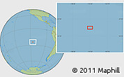 Savanna Style Location Map of the area around 24° 32' 42" S, 115° 31' 30" W
