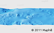 Shaded Relief Panoramic Map of the area around 24° 32' 42" S, 115° 31' 30" W