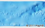Physical 3D Map of the area around 24° 32' 42" S, 116° 22' 30" W