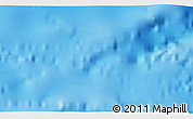 Shaded Relief 3D Map of the area around 24° 32' 42" S, 116° 22' 30" W