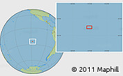 Savanna Style Location Map of the area around 24° 32' 42" S, 117° 13' 29" W
