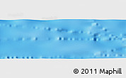 Shaded Relief Panoramic Map of the area around 24° 32' 42" S, 117° 13' 29" W