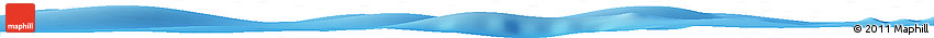 Shaded Relief Horizon Map of the Area around 24° 32' 42" S, 118° 4' 29" W