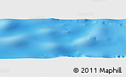 Shaded Relief Panoramic Map of the area around 24° 32' 42" S, 118° 4' 29" W