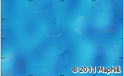 Shaded Relief Map of the area around 24° 32' 42" S, 143° 34' 29" W