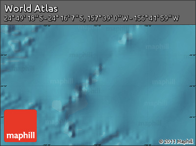 Satellite Map of the Area around 24° 32' 42" S, 157° 10' 30" W