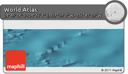 Satellite Panoramic Map of the Area around 24° 32' 42" S, 157° 10' 30" W