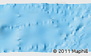 Physical 3D Map of the area around 24° 32' 42" S, 177° 34' 29" W