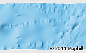 Shaded Relief 3D Map of the area around 24° 32' 42" S, 177° 34' 29" W