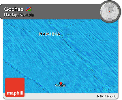 Political Panoramic Map of Gochas