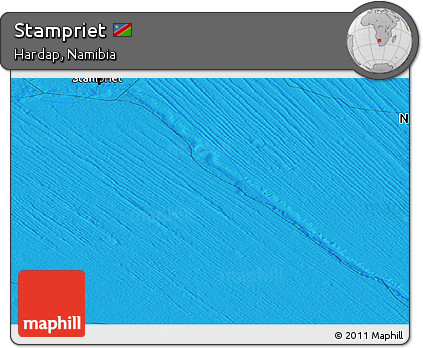 Political Panoramic Map of Stampriet