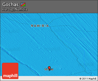 Political Panoramic Map of Gochas
