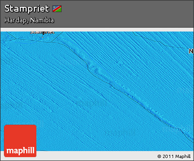Political Panoramic Map of Stampriet