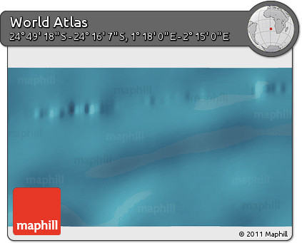 Satellite 3D Map of the Area around 24° 32' 42" S, 1° 46' 29" E