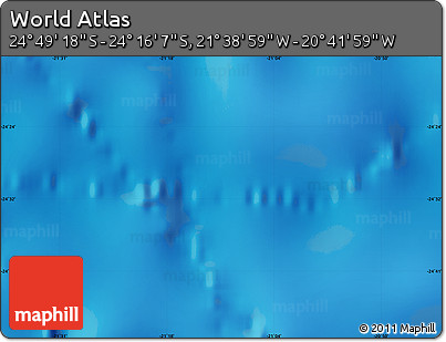 Physical Map of the Area around 24°&nbsp;32'&nbsp;42"&nbsp;S,&nbsp;21°&nbsp;10'&nbsp;29"&nbsp;W