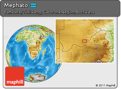 Physical Location Map of Mephato