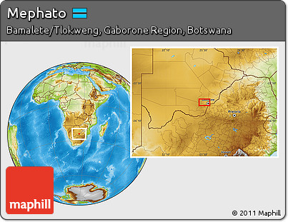Physical Location Map of Mephato