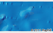 Physical 3D Map of the area around 24° 32' 42" S, 29° 40' 29" W