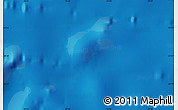 Shaded Relief Map of the area around 24° 32' 42" S, 29° 40' 29" W