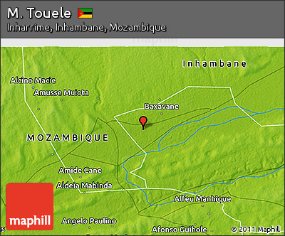 Physical 3D Map of M. Touele