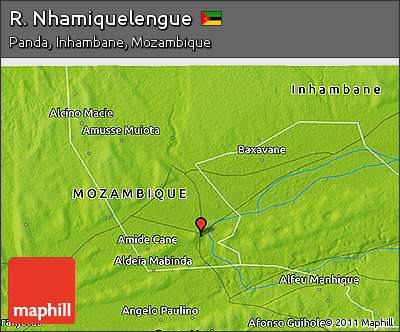 Physical 3D Map of R. Nhamiquelengue