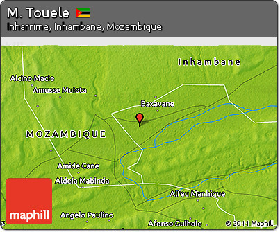 Physical 3D Map of M. Touele