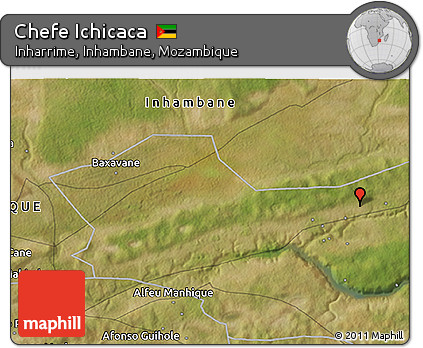 Satellite 3D Map of Chefe Ichicaca