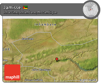 Satellite 3D Map of Jamisse
