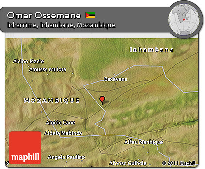 Satellite 3D Map of Omar Ossemane