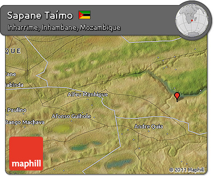 Satellite 3D Map of Sapane Taímo