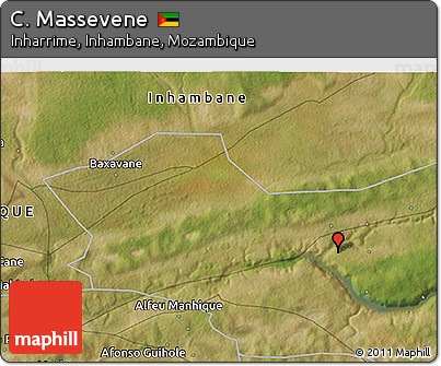 Satellite 3D Map of C. Massevene